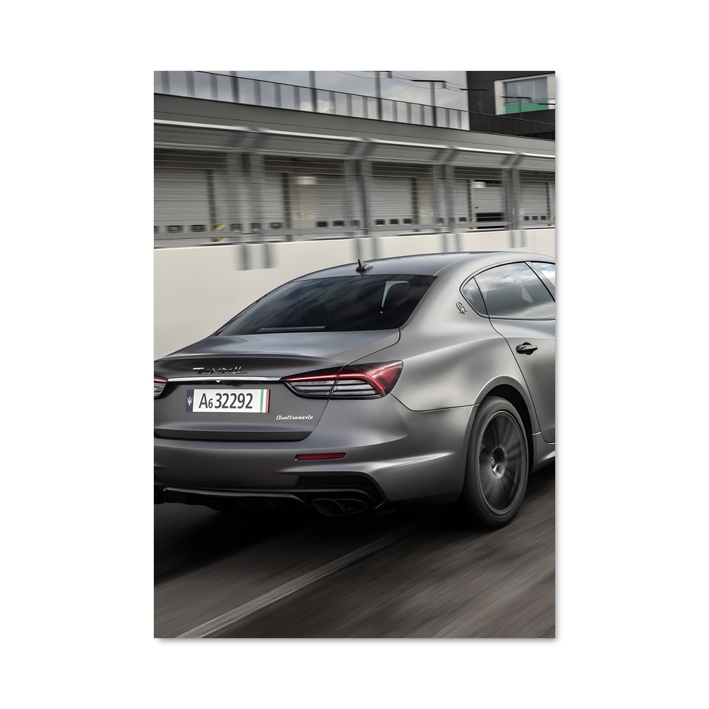 Poster Silver Roadster